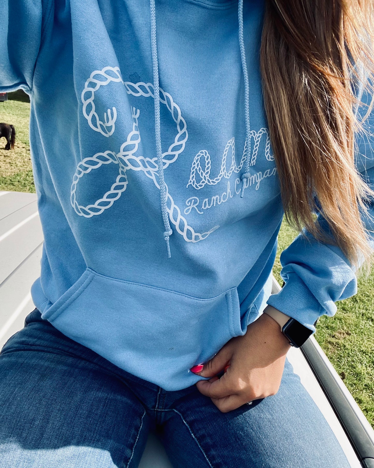 Roper Hoodie - Ice Blue