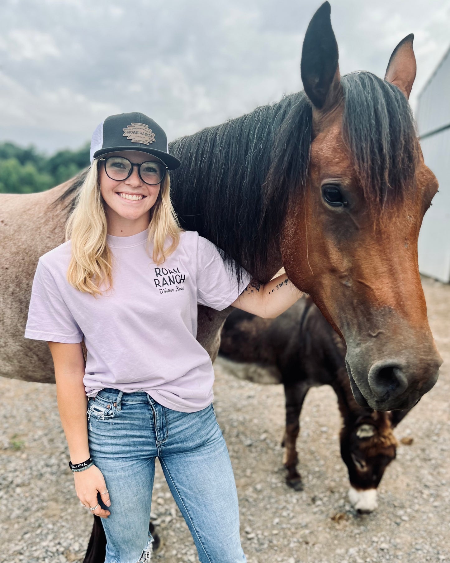 Rodeo Ranch Tee - Violet