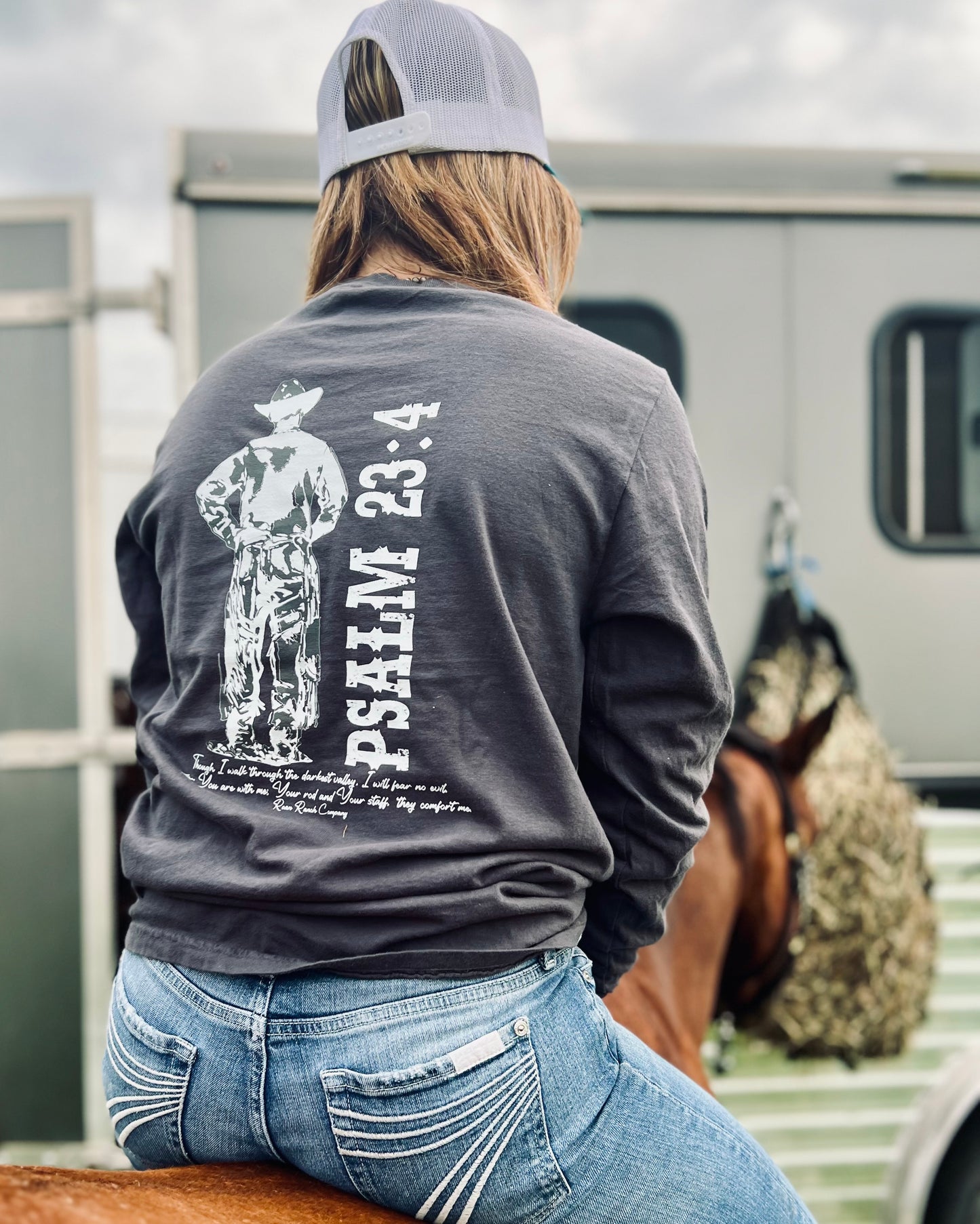 Fear No Evil Long Sleeve - Graphite