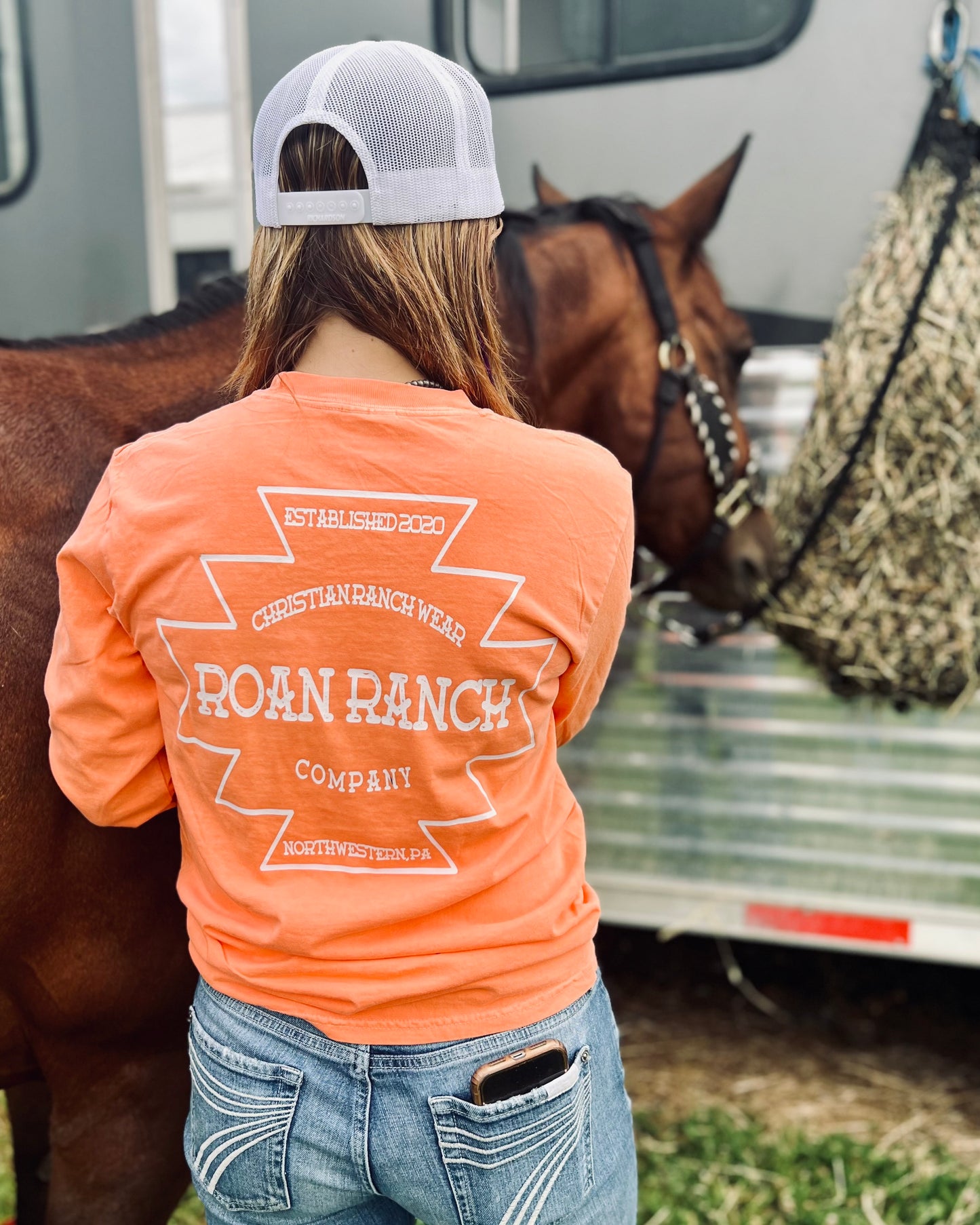 Southwest Ranch Long Sleeve - Terracotta