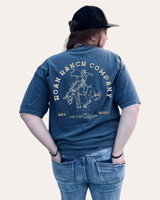 Roughstock Ranch Tee - Mens - Midnight