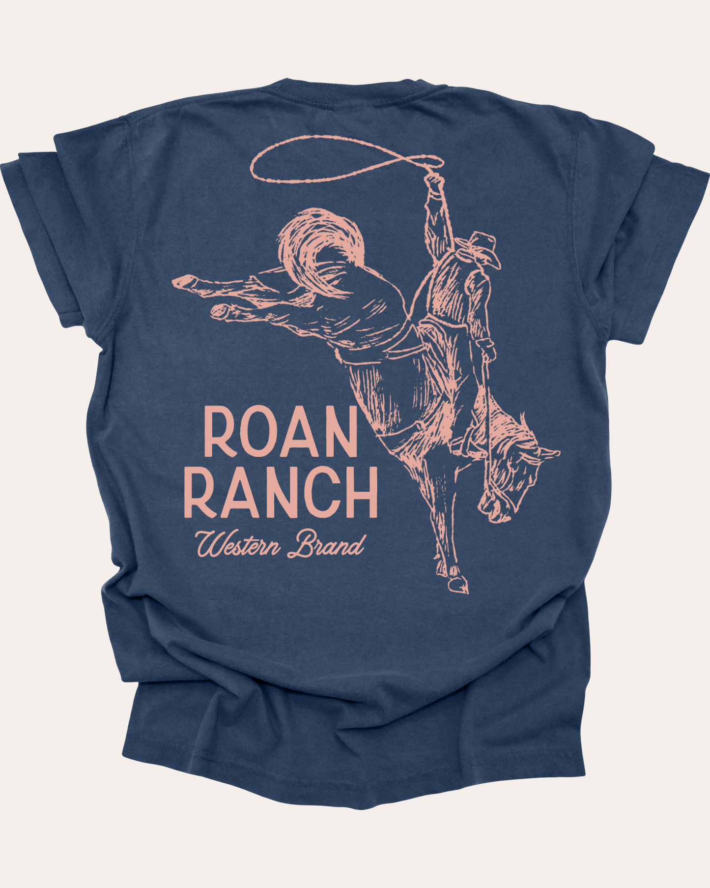 Rodeo Ranch Tee - Navy