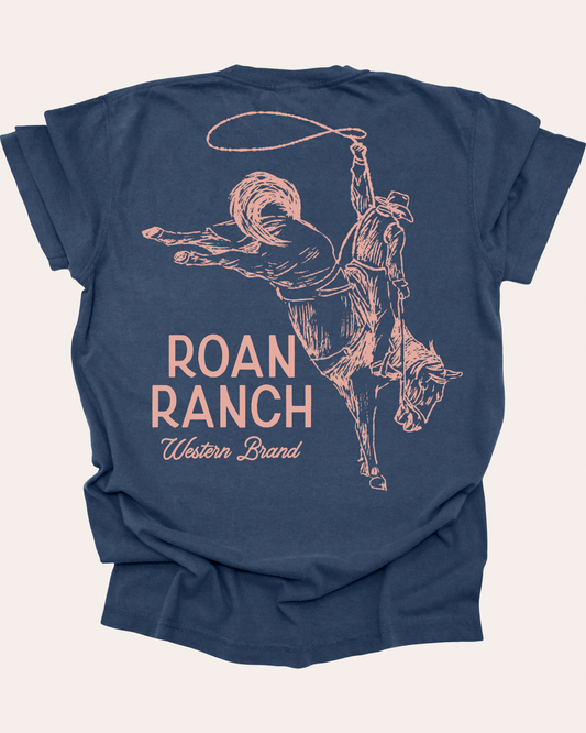 Rodeo Ranch Tee - Navy