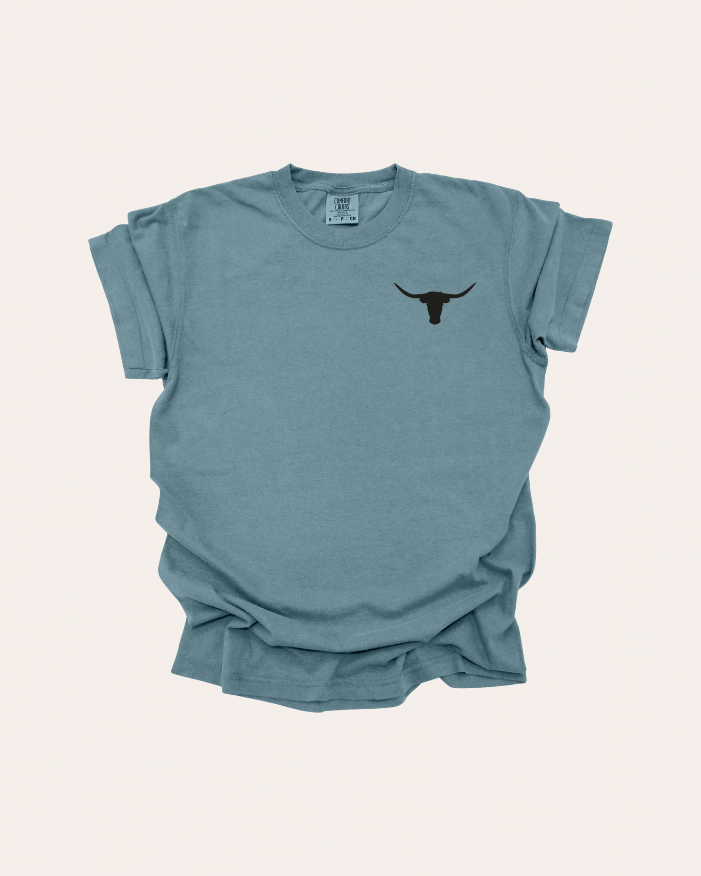 Wear the Brand Tee - Dusty Blue