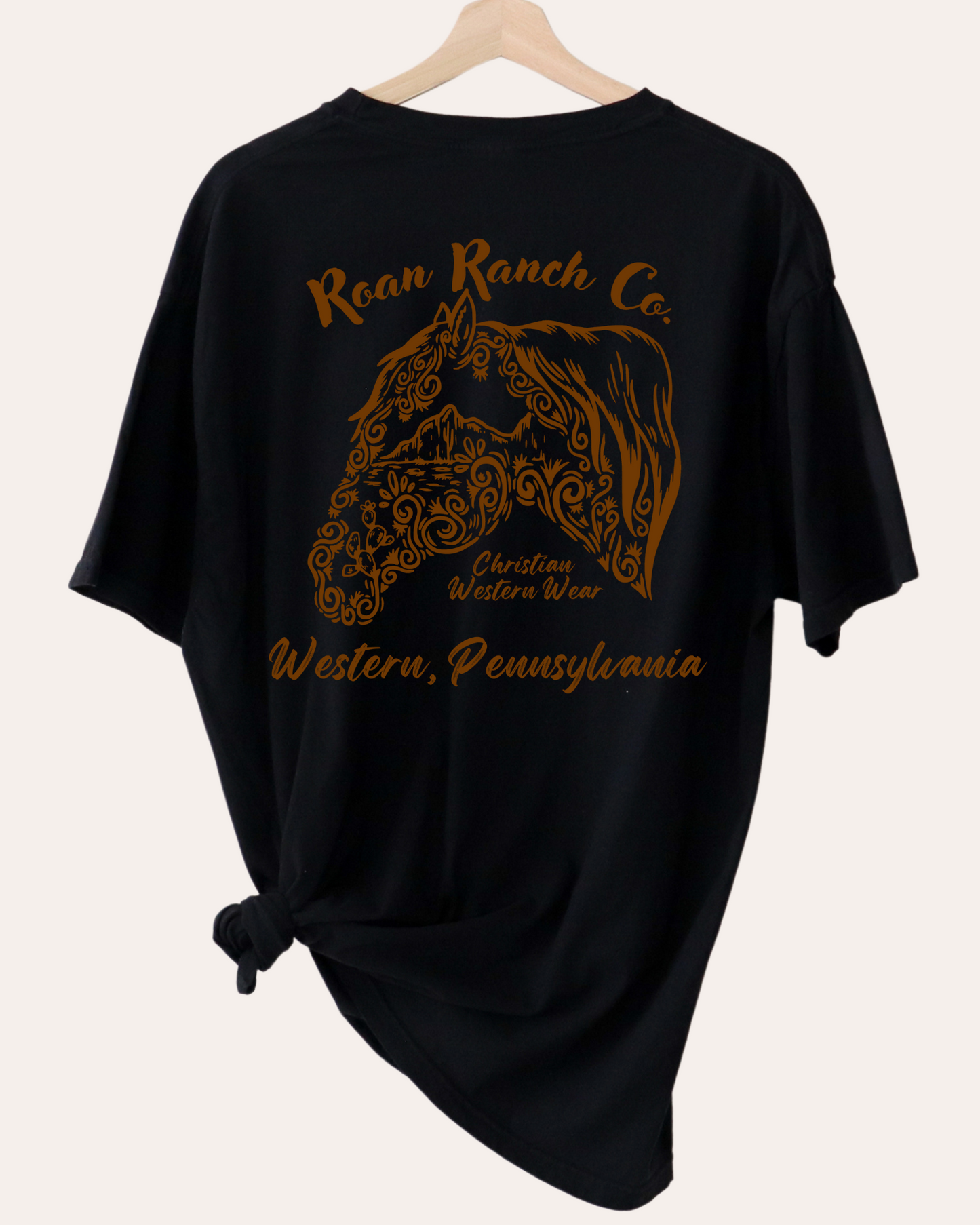 Desert Roan Tee - Black