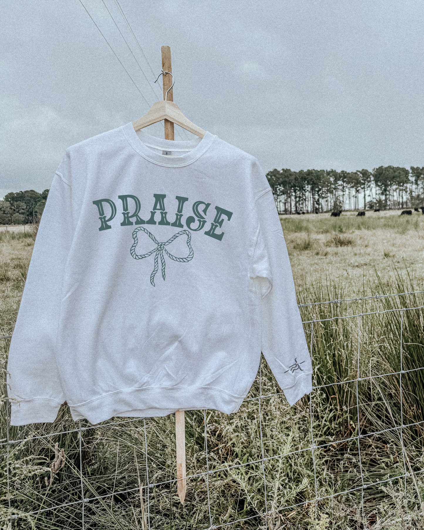 Praise Crewneck - Ash Grey